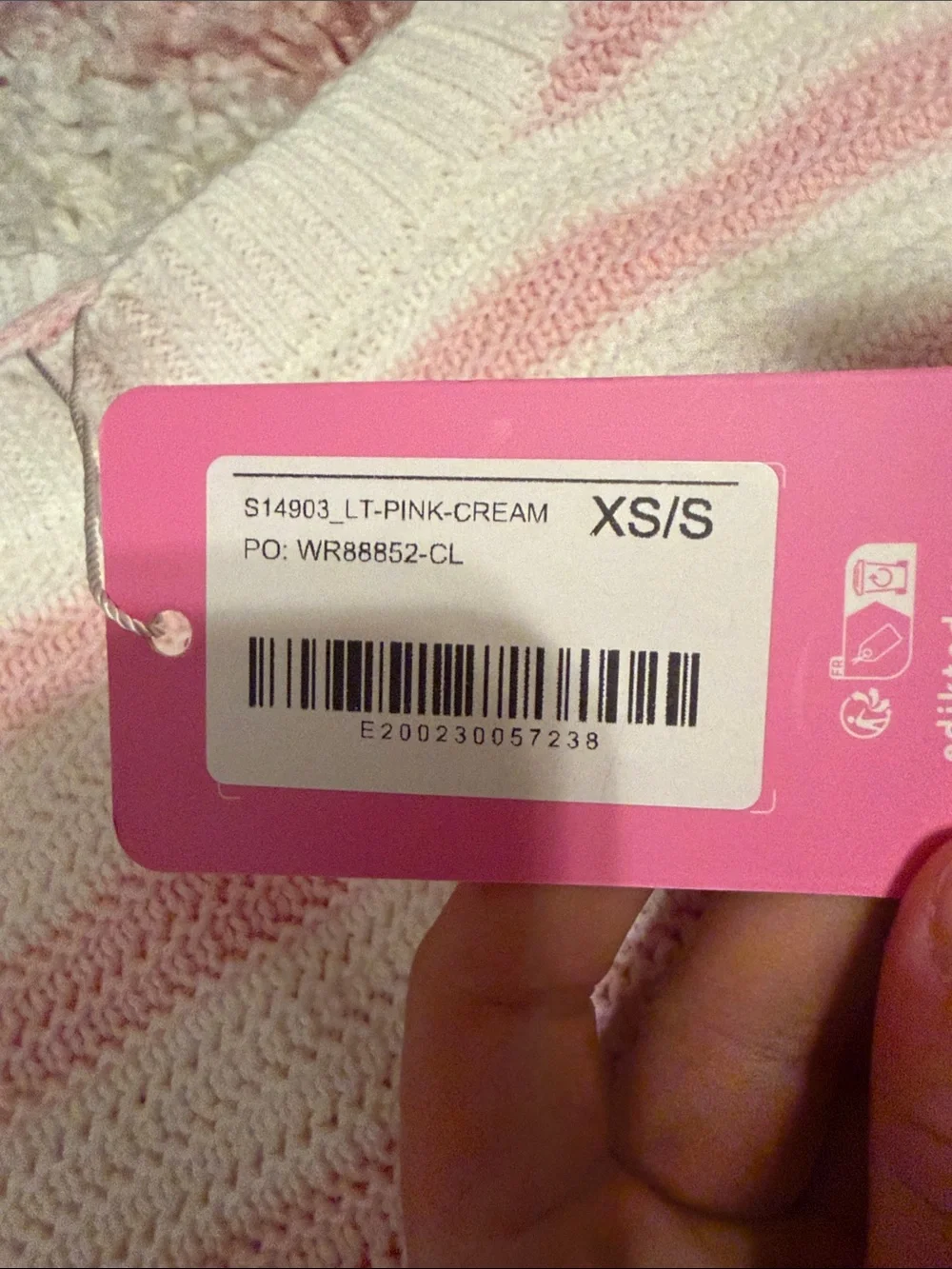 EDIKTED PINK SET SIZE XS - Picture 2 of 3